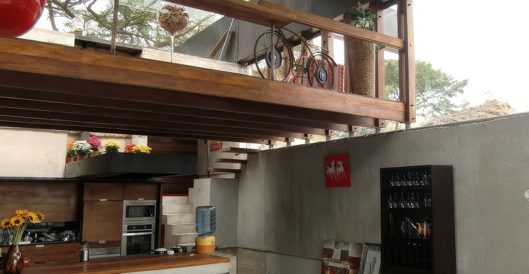 Wood structure restoration project